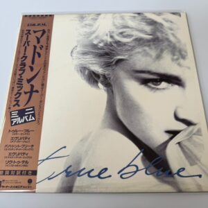 [EP] Madonna - True Blue (Super Club Mix) w/OBI Promo P-6244  Japan vinyl