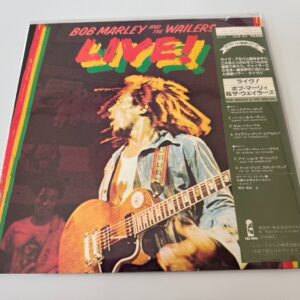 [LP] Bob Marley And The Wailers - Live! w/OBI 20S-84 Japan vinyl