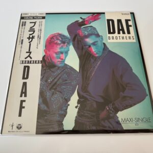 [LP] DAF - Brothers w/OBI Promo YW-7434-AX  Japan vinyl