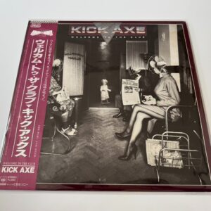 [LP] Kick Axe - Welcome To The Club w/OBI Promo 28AP 3152 Japan vinyl