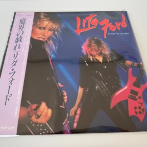 [LP]  Lita Ford -  Dancin' On The Edge w/OBI 25PP-129 Japan vinyl